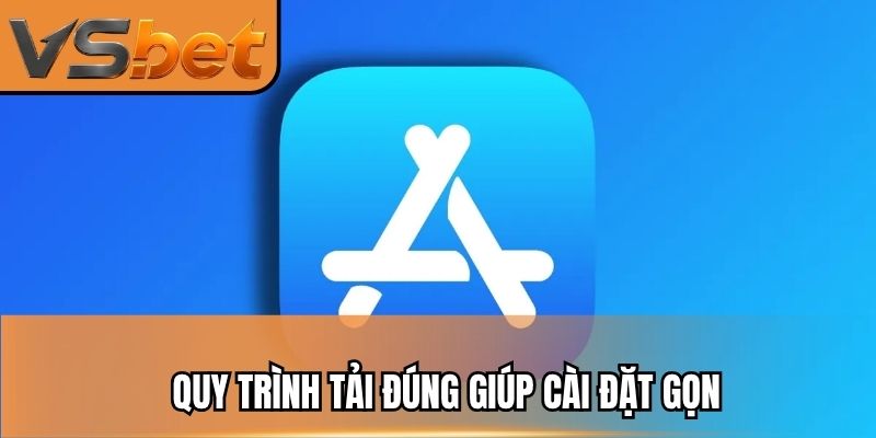 Quy trình tải đúng giúp cài đặt gọn