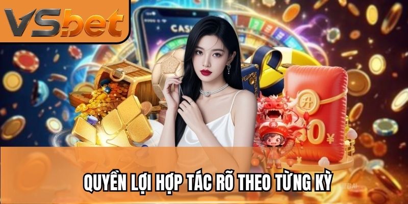 Quyền lợi hợp tác rõ theo từng kỳ